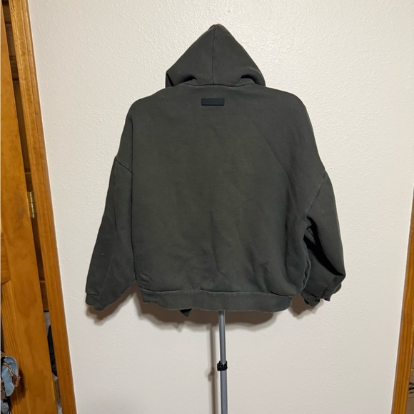 Essentials Fear of God Dark Gray Hoodie - Picture 3 of 6